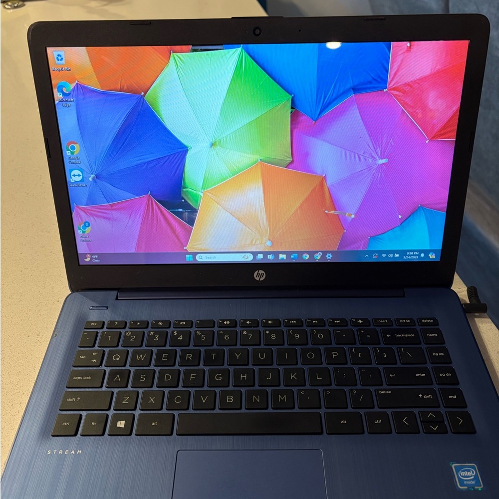 HP Stream Laptop - Blue